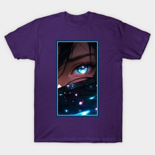 Anime Girl Eye | Quality Anime Artwork | Anime Aesthetic | Manga Anime Art T-Shirt